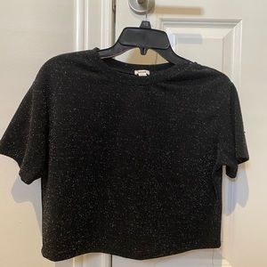 Sparkly crop top